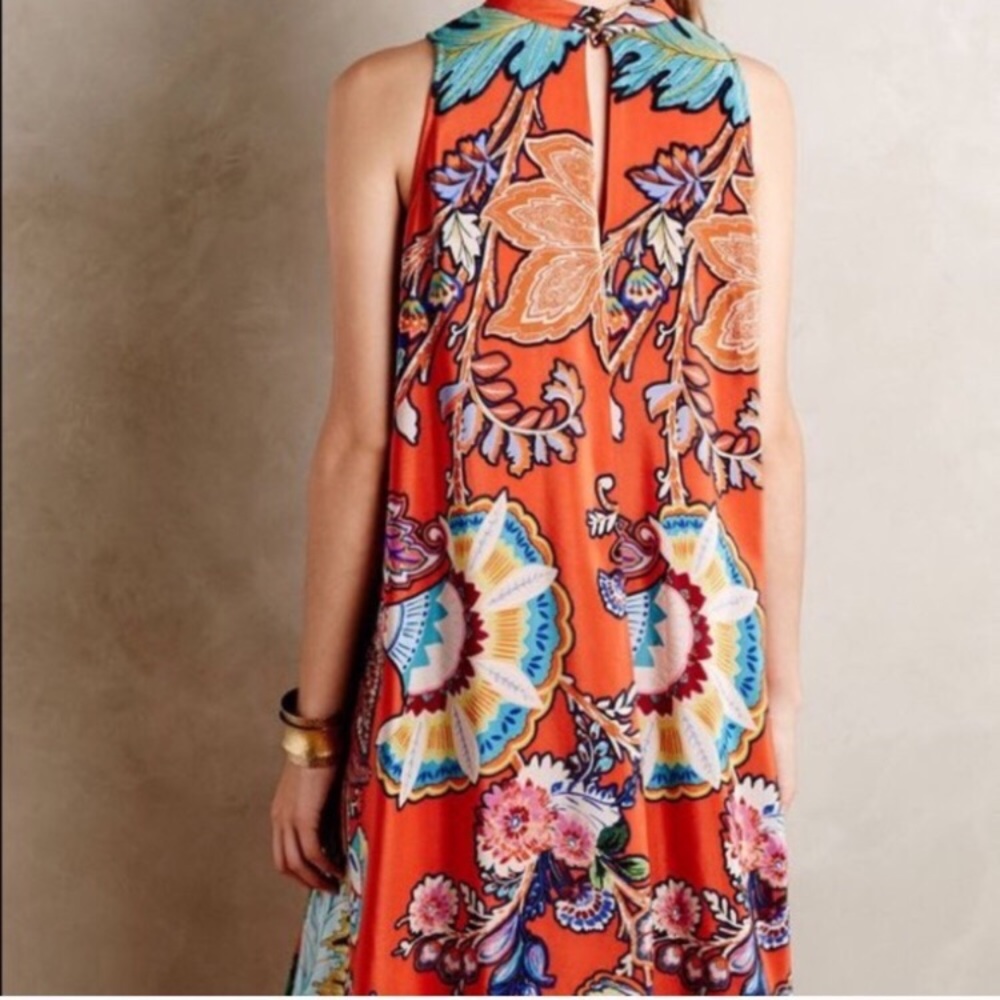 Anthropologie Maeve Larkhill Floral Swing Dress XS - Picture 2 of 8